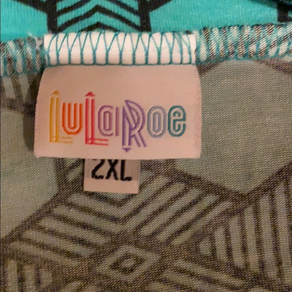 Lularoe Azure Skirt - Picture 3 of 3